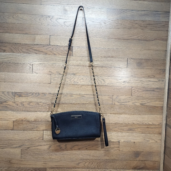 DKNY Leather Crossbody Purse - Picture 2 of 4